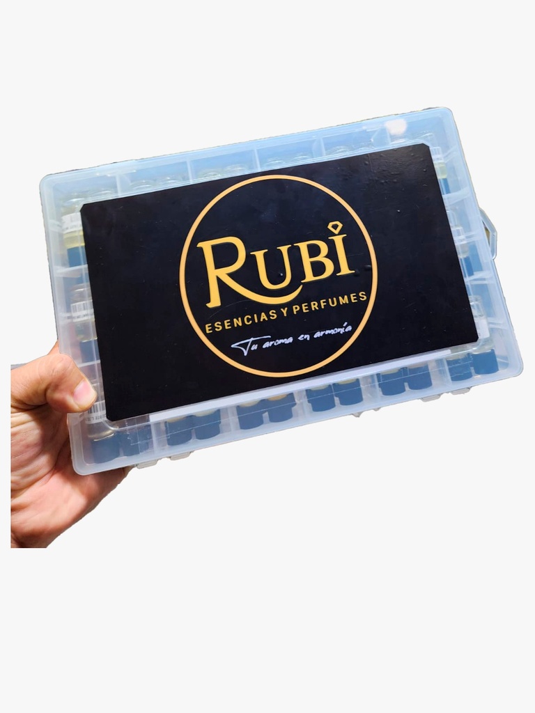 KIT EMPRENDEDOR (ESTUCHE Y 72 ENVASES CON TAPAS)