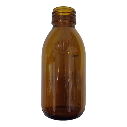 [ENVAMB124] ENVASE BALA AMBAR 125 ML R28 EXHIBICION ESENCIA